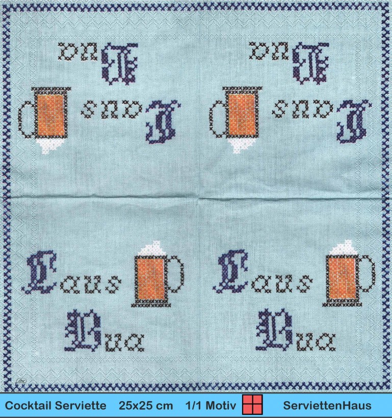 Lausbua - 1 Cocktail Serviette